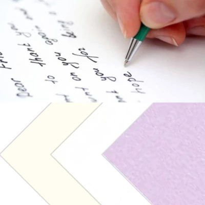 Originalni papir, strukturirani, elegantni letter papir, A4 - u raznim bojama