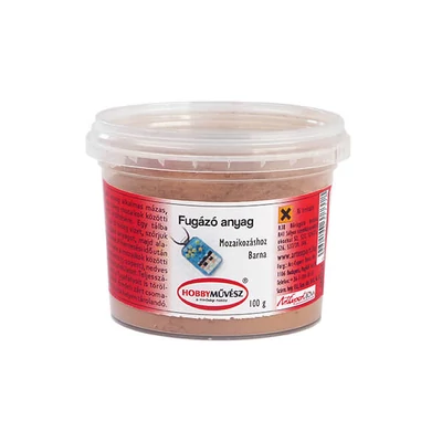 Masa za fugiranje mozaika, 100 g - smeđa