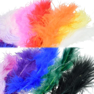 Marabou pero - miješano, 8-10 cm, 22 kom/pak