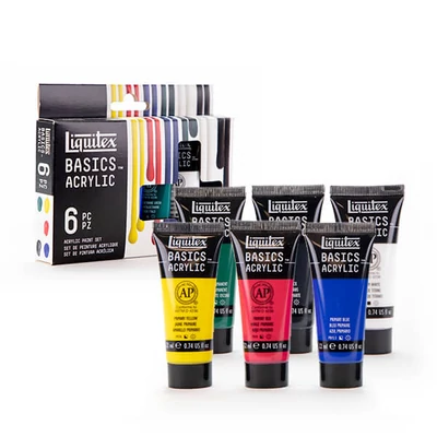 Liquitex Basics set akrilnih boja - 6x22 ml