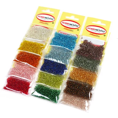 Kašasta perla, prozirna, sa srebrnom postavom, 2 mm - u raznim bojama