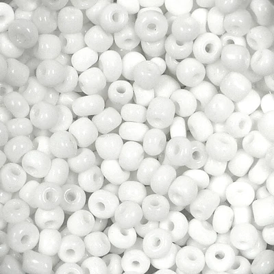 Kašasta perla, jednobojna, 2 mm - bijela