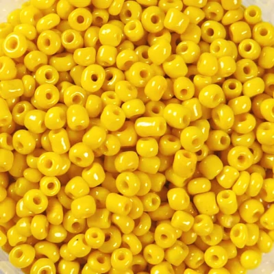 Biser u punoj boji, 2 mm - sunčano žuta