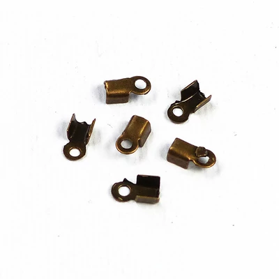 Kožna završna kapa, četvrtasta - starinska, 3x6 mm