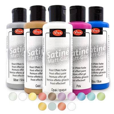 Matt Glas satin boja - u raznim bojama