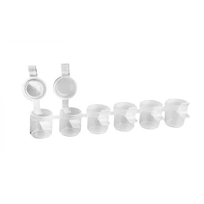 Posuda za boju, 5 ml - plastična, 6 kom