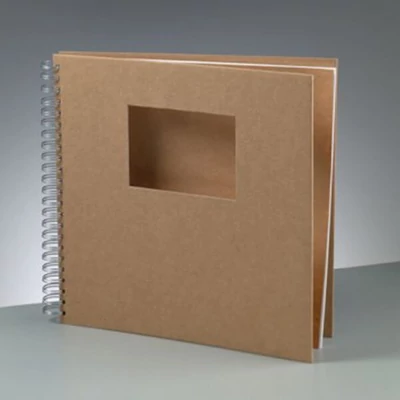 Papir mache album - 30x30 cm sa prozorom