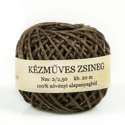 Konop od konoplje 20 m - vojnički zeleni