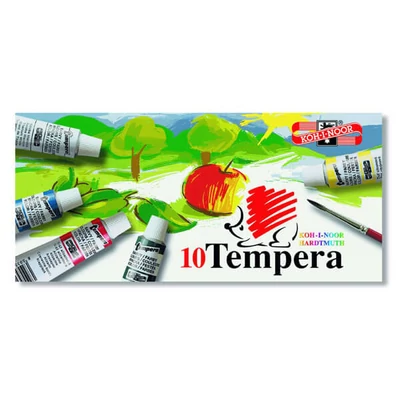 KOH-I-NOOR Set tempera jež - 10x16 ml