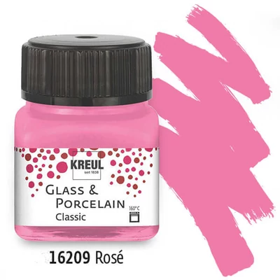 Boja za staklo i porculan, Kreul, Classic - 09 pink