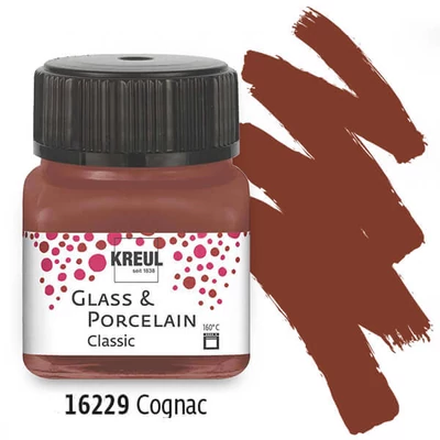 Boja za staklo i porculan, Kreul, Classic - 29 konjak