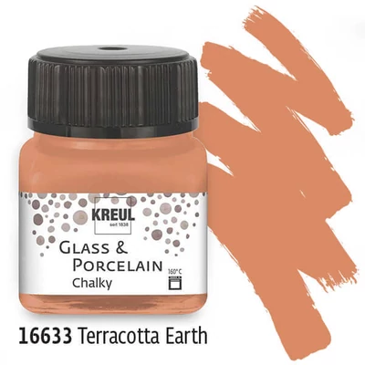 Boja za staklo i porculan, Kreul, Chalky - 33 terakota