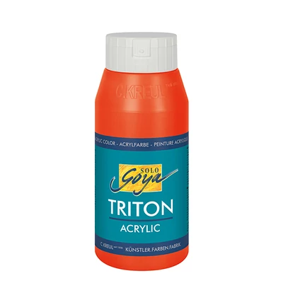 Kreul Solo Goya Triton akrilna boja, 750 ml - 03, genuine red
