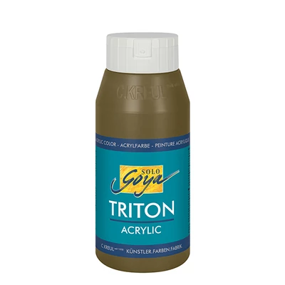 Kreul Solo Goya Triton akrilna boja, 750 ml - 08, green umber
