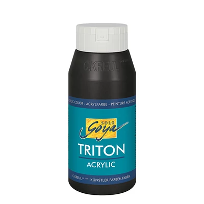 Kreul Solo Goya Triton akrilna boja, 750 ml - 09, black