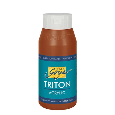 Kreul Solo Goya Triton akrilna boja, 750 ml - 12, dark oxide brown