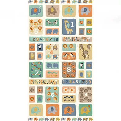 Patchwork tkanina - Makower- Baby Jungle 1736-1 Panel, 30cm