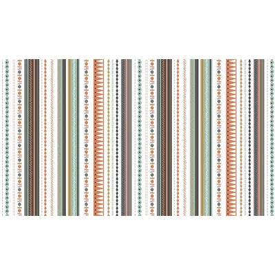Patchwork tkanina - Makower- Christmas Modern Metallic 1803/S Stripe