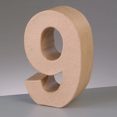 Paper mache figura - 9, 10 cm