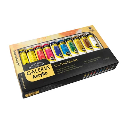 Winsor&amp;Newton Galeria set akrilnih boja - 10x20 ml