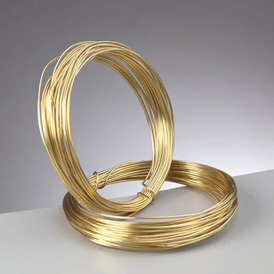 Žica za nakit, 0,8 mm, 6 m - mesing