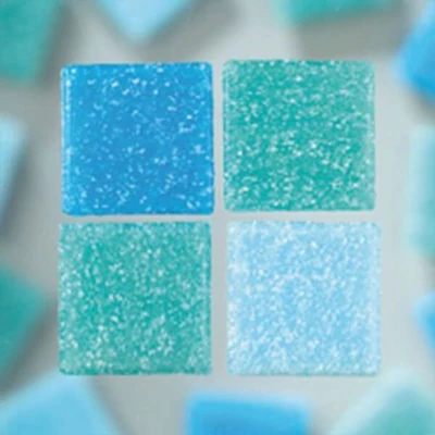 MosaixPro mozaik, 1x1 cm - 45 tirkiz mix