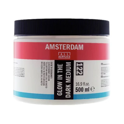 Talens Amsterdam 122 effect medium - 500 ml, sjaj u mraku
