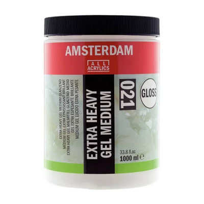 Talens Amsterdam 021 ekstra teški gel srednji, 1000 ml - sjajni