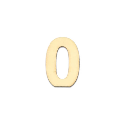 Drveni broj, 40x2 mm - 0