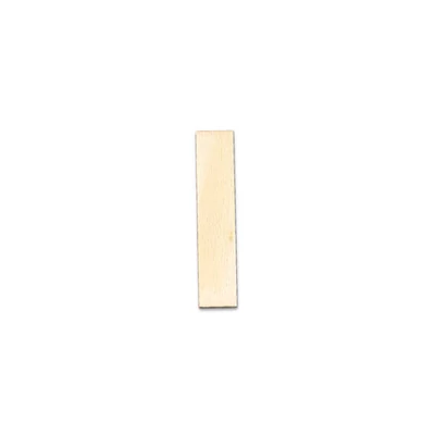 Drveno slovo, 40x2 mm - I