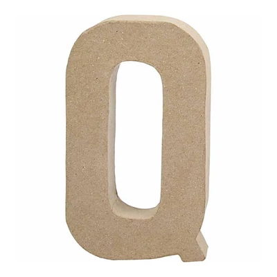 Papir mache slovo - Q, 20,5 cm