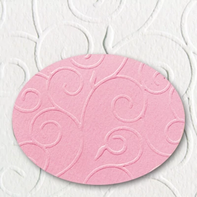 Reljefni karton, A4, 220 g, arabesque - 23, roza