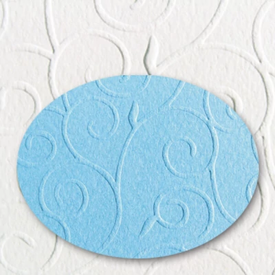 Reljefni karton, A4, 220 g, arabesque - 32, svijetloplava