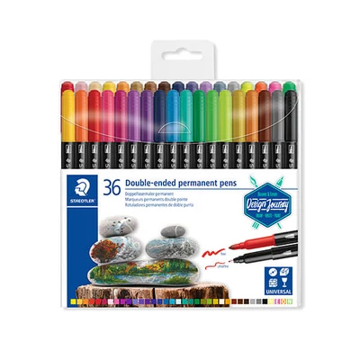 Set markera za alkohol, Staedtler, Design Journey, dvostrani - 36 kom.