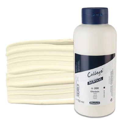 Schmincke College akrilna boja, 750 ml - 200, ivory