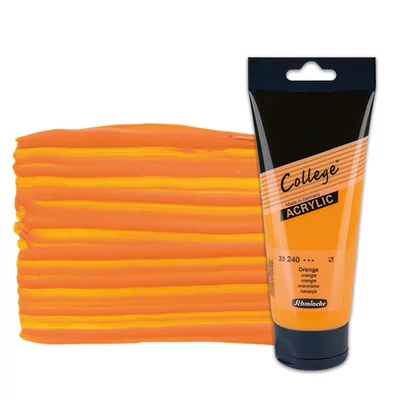 Schmincke College akrilna boja, 200 ml - 240, orange