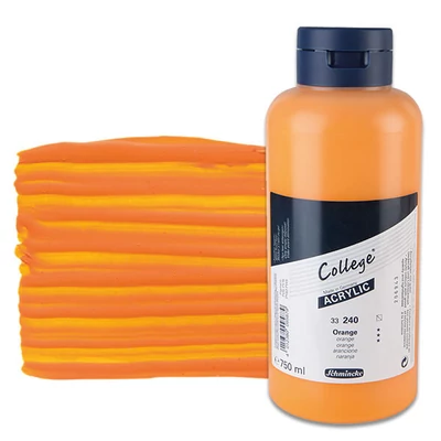 Schmincke College akrilna boja, 750 ml - 240, orange