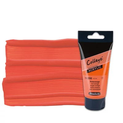 Schmincke College akrilna boja, 75 ml - 250, red orange