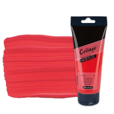 Schmincke College akrilna boja, 200 ml - 300, vermillon red