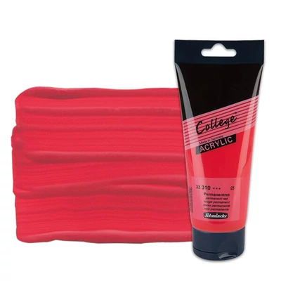 Schmincke College akrilna boja, 200 ml - 310, permanent red