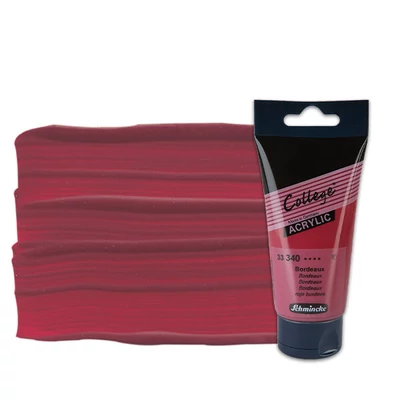 Schmincke College akrilna boja, 75 ml - 340, bordeaux