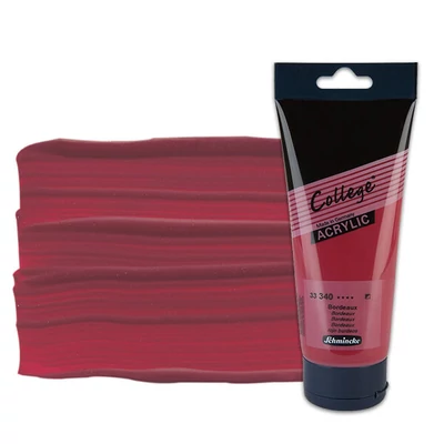 Schmincke College akrilna boja, 200 ml - 340, bordeaux