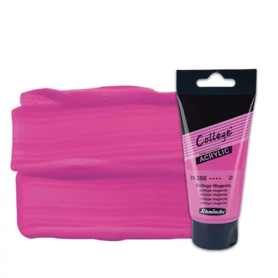Schmincke College akrilna boja, 75 ml - 350, college magenta