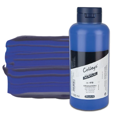 Schmincke College akrilna boja, 750 ml - 410, ultramarine blue