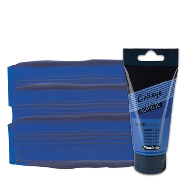 Schmincke College akrilna boja, 75 ml - 430, college cyan