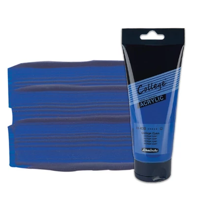 Schmincke College akrilna boja, 200 ml - 430, college cyan