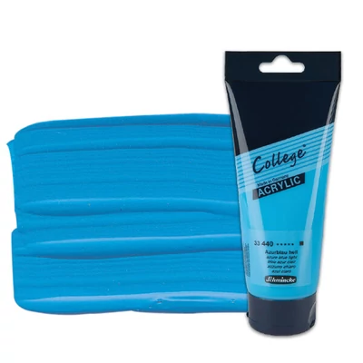 Schmincke College akrilna boja, 200 ml - 440, azure blue light