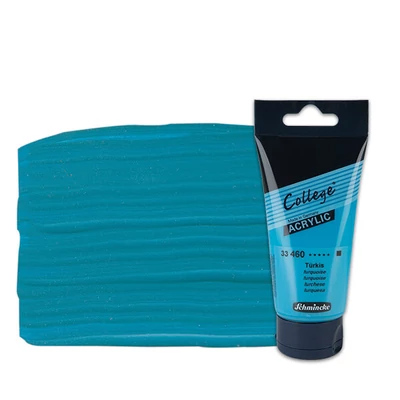 Schmincke College akrilna boja, 75 ml - 460, turquoise