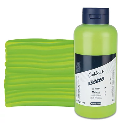 Schmincke College akrilna boja, 750 ml - 510, may green