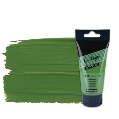 Schmincke College akrilna boja, 75 ml - 515, olive green